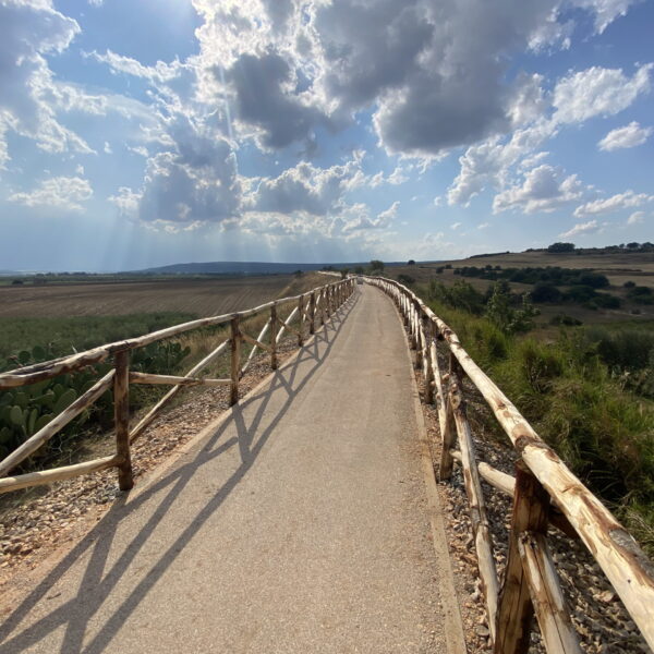 Pista ciclabile con Soil Sement Pista ciclabile con Soil Sement